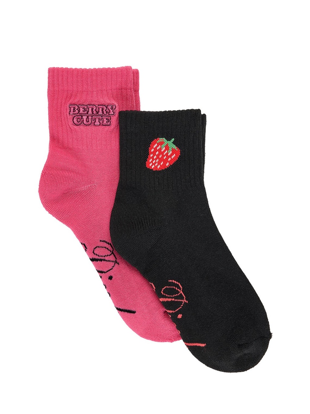 PINK Victoria’s Secret 2-Pack Quarter Socks